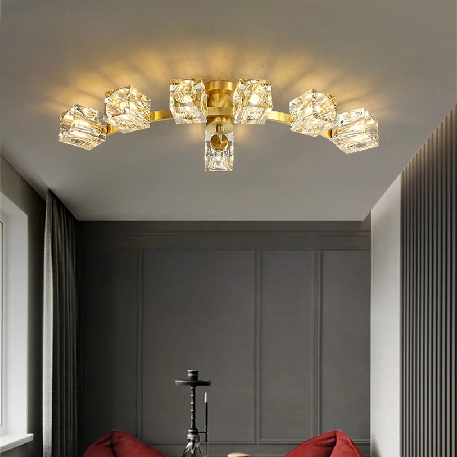 Modern Golden Copper Pendant Lamp Indoor Decorative Luxury Chandelier Kitchen Island Lamp Living Room Dining Hall Hanging Light
Modern Golden Copper Pendant Lamp Indoor Decorative Luxury Chandelier Kitchen Island Lamp Living Room Dining Hall Hanging Light