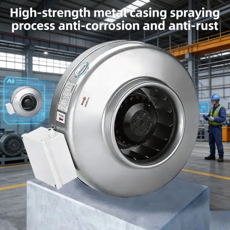 Round Duct Booster Exhaust Fan Low Noise Commercial Ventilator For Restaurant Factory Hotel
Round Duct Booster Exhaust Fan Low Noise Commercial Ventilator For Restaurant Factory Hotel