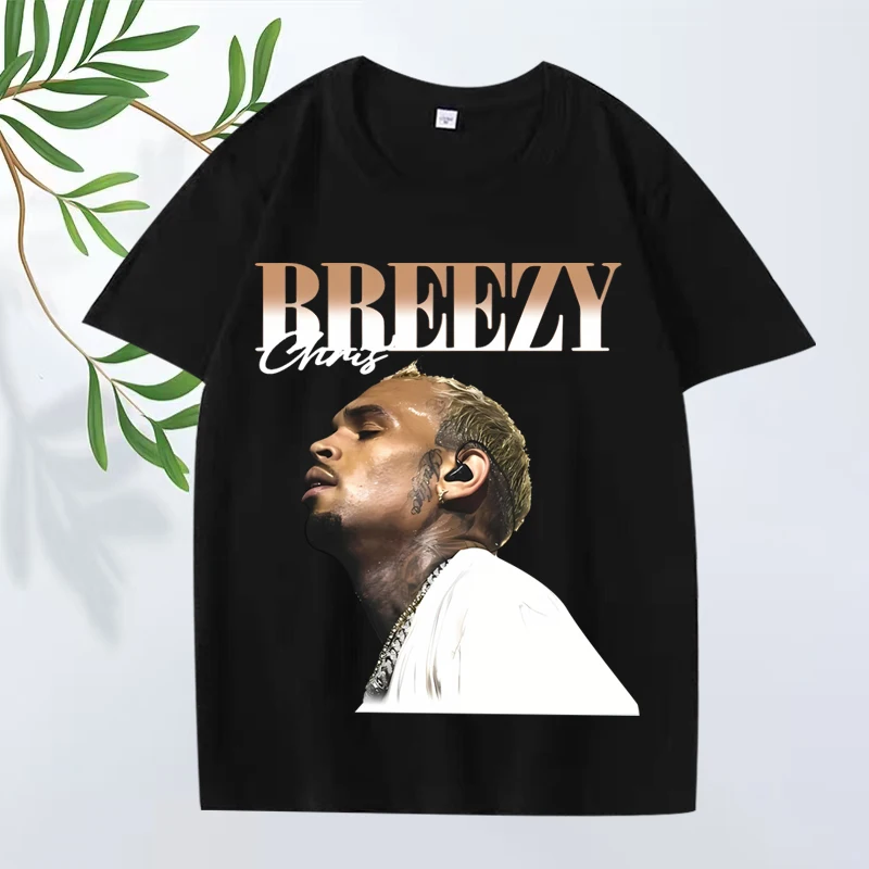 2025 Chris Brown Breezy classic T Shirt men’s women Oversized 100% Cotton fashion short sleeve Summer print graphics Unisex tops
2025 Chris Brown Breezy classic T Shirt men’s women Oversized 100% Cotton fashion short sleeve Summer print graphics Unisex tops