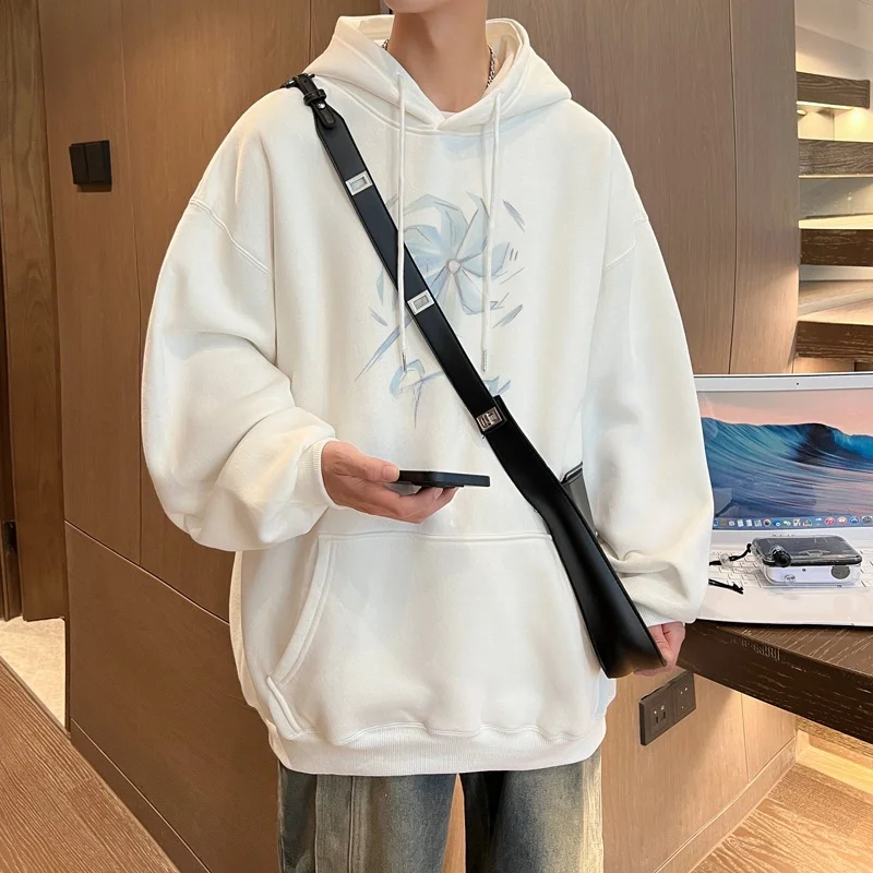 Oversize Men's Hoodie Sweatshirt Trendy Print Street Style Spring Autumn New Arrival Comfortable Loose Fit Casual Wear
Oversize Men's Hoodie Sweatshirt Trendy Print Street Style Spring Autumn New Arrival Comfortable Loose Fit Casual Wear