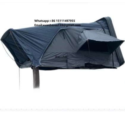 High Strength Green Oxford Canvas Roof Top Tent with Annex Small Hardshell for Hiking and Camping Compatible with Cars
High Strength Green Oxford Canvas Roof Top Tent with Annex Small Hardshell for Hiking and Camping Compatible with Cars
