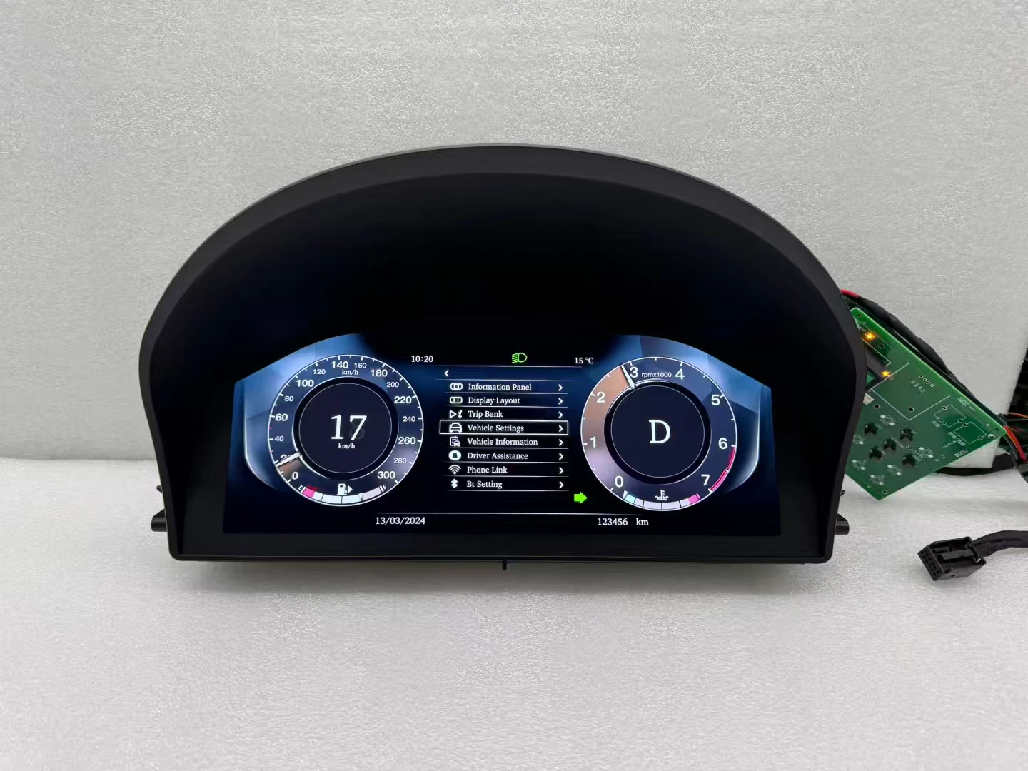 12.3" LCD Instrument Cluster For Land Rover Range Rover V8 2002-2009 Digital Dashboard Speedometers Car Virtual Cockpit Panel
12.3" LCD Instrument Cluster For Land Rover Range Rover V8 2002-2009 Digital Dashboard Speedometers Car Virtual Cockpit Panel