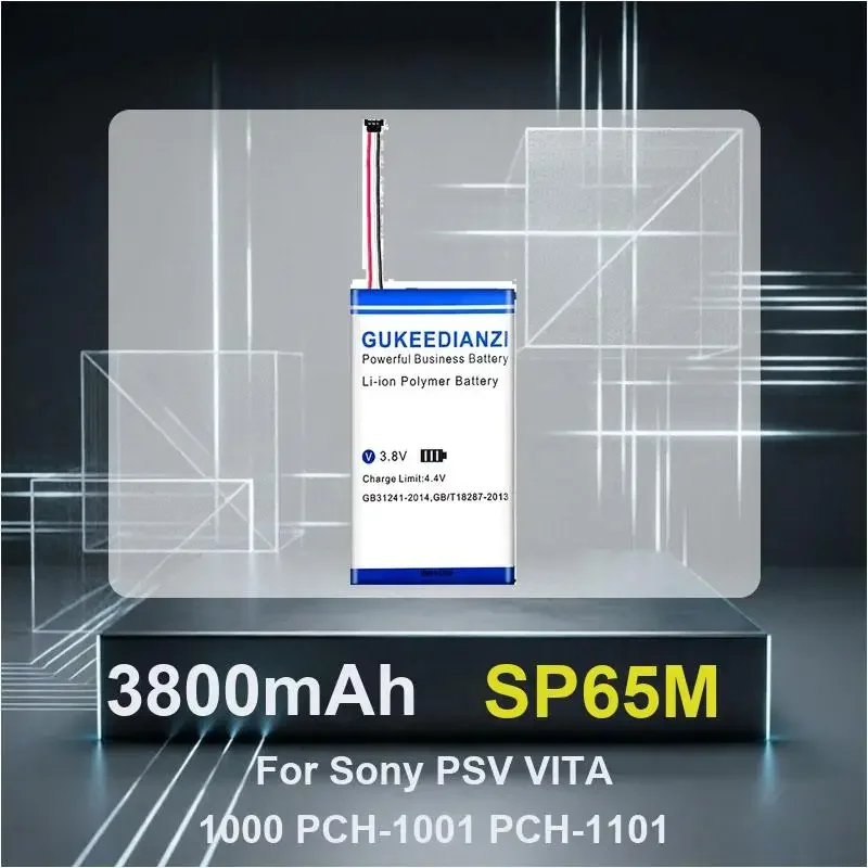 SP65M 3800mAh High Capacity Mobile Phone Battery For Sony PSV VITA PSVITA 1000 PSV1000 SP65M PCH-1001 PCH-1101
SP65M 3800mAh High Capacity Mobile Phone Battery For Sony PSV VITA PSVITA 1000 PSV1000 SP65M PCH-1001 PCH-1101