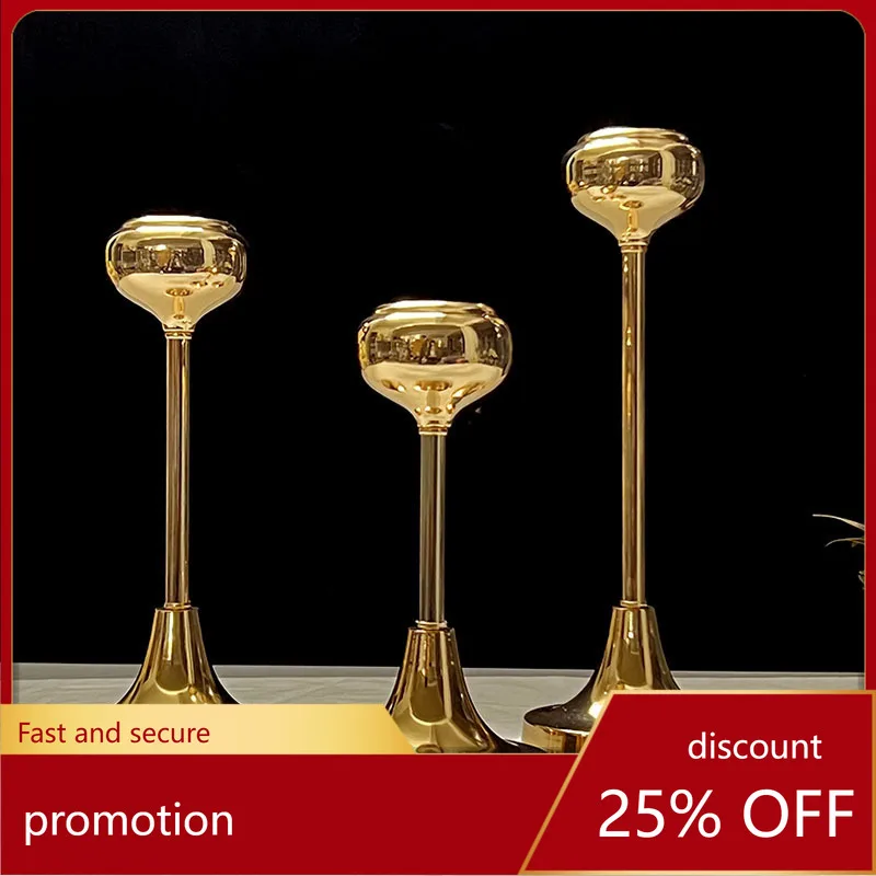 Zml three-piece set of single candlesticks wedding props party for home entrance decoration ornaments
Zml three-piece set of single candlesticks wedding props party for home entrance decoration ornaments
