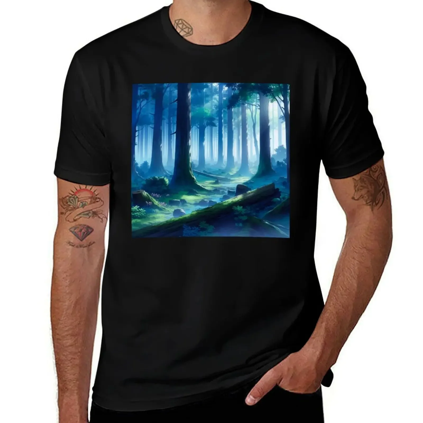 Anime Forest Adventure T-Shirt plain anime tshirt summer 2025 graphic t shirts men t shirt
Anime Forest Adventure T-Shirt plain anime tshirt summer 2025 graphic t shirts men t shirt