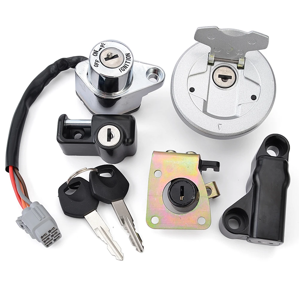 Ignition Switch Fuel Gas Cap Seat Lock Set for Suzuki VZ1500 Boulevard Intruder M90 M1500 37000-40831 37000-40880 37000-40881
Ignition Switch Fuel Gas Cap Seat Lock Set for Suzuki VZ1500 Boulevard Intruder M90 M1500 37000-40831 37000-40880 37000-40881