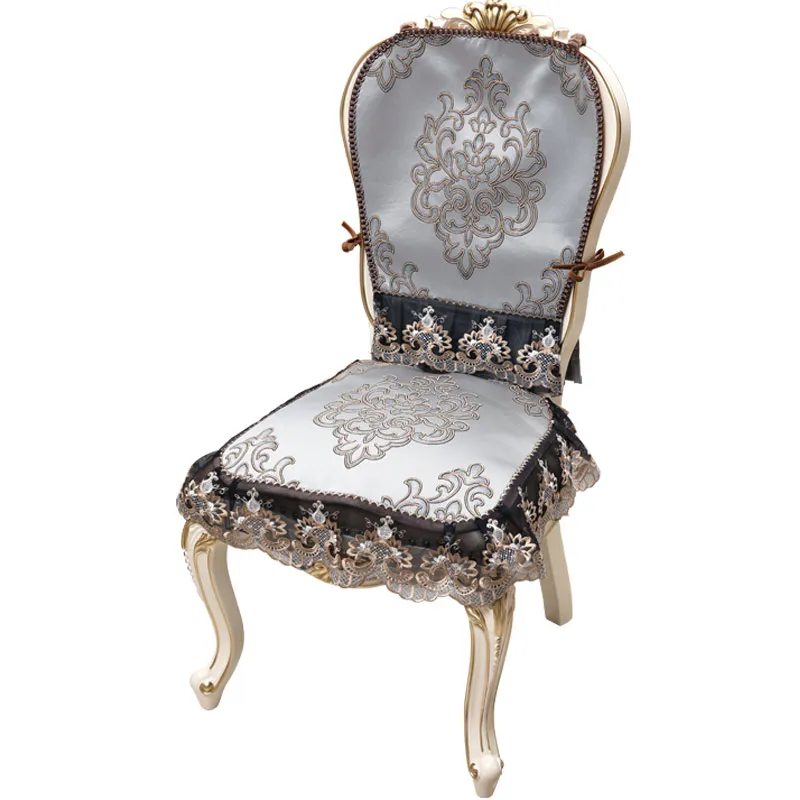 European Chair Cover Home Decor Lace Embroidery Dining Chair Cushion Anti-slip Breathable Seat Cover Nordic Chair Protector Case
European Chair Cover Home Decor Lace Embroidery Dining Chair Cushion Anti-slip Breathable Seat Cover Nordic Chair Protector Case