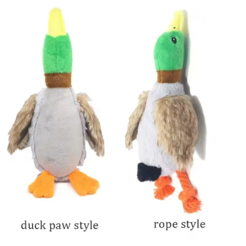 New Pet Toy Plush Sound Duck Dog Toys Cleaning Teeth Dog Chewing Rope Chewing Toy Small and Medium-sized Dog Interactive Toy
New Pet Toy Plush Sound Duck Dog Toys Cleaning Teeth Dog Chewing Rope Chewing Toy Small and Medium-sized Dog Interactive Toy