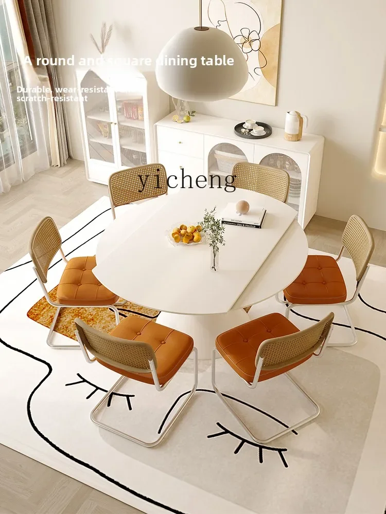 Solid Wood Dining Table Round Table Foldable Small Apartment Special Dining Table and Chairs
Solid Wood Dining Table Round Table Foldable Small Apartment Special Dining Table and Chairs