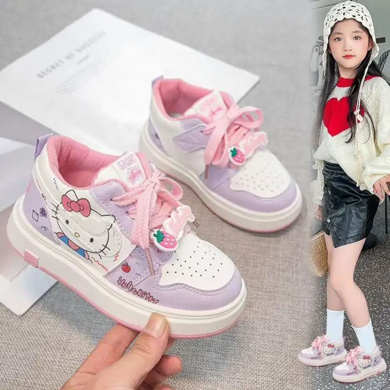 Sanrio Girl Hello Kitty Autumn and Winter Fashion Leisure Sneakers Student Anime Cartoon Child Comfortable Sneakers New Style
Sanrio Girl Hello Kitty Autumn and Winter Fashion Leisure Sneakers Student Anime Cartoon Child Comfortable Sneakers New Style