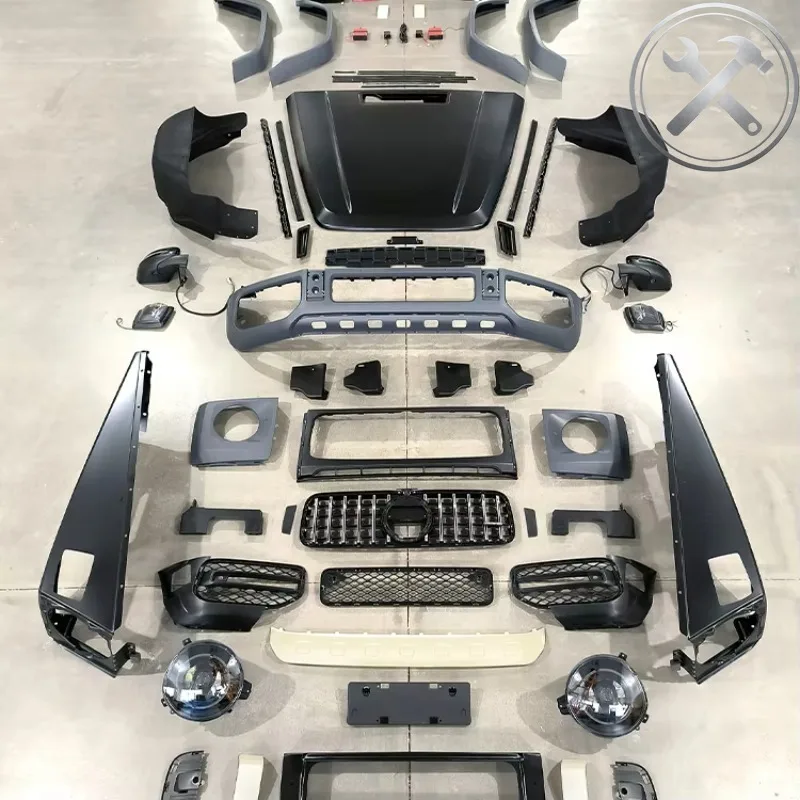 Modern Old To New W463 Upgrade To W464 G63 Wide Body Kit Full Body Kit For G Class W463 2004-2018
Modern Old To New W463 Upgrade To W464 G63 Wide Body Kit Full Body Kit For G Class W463 2004-2018