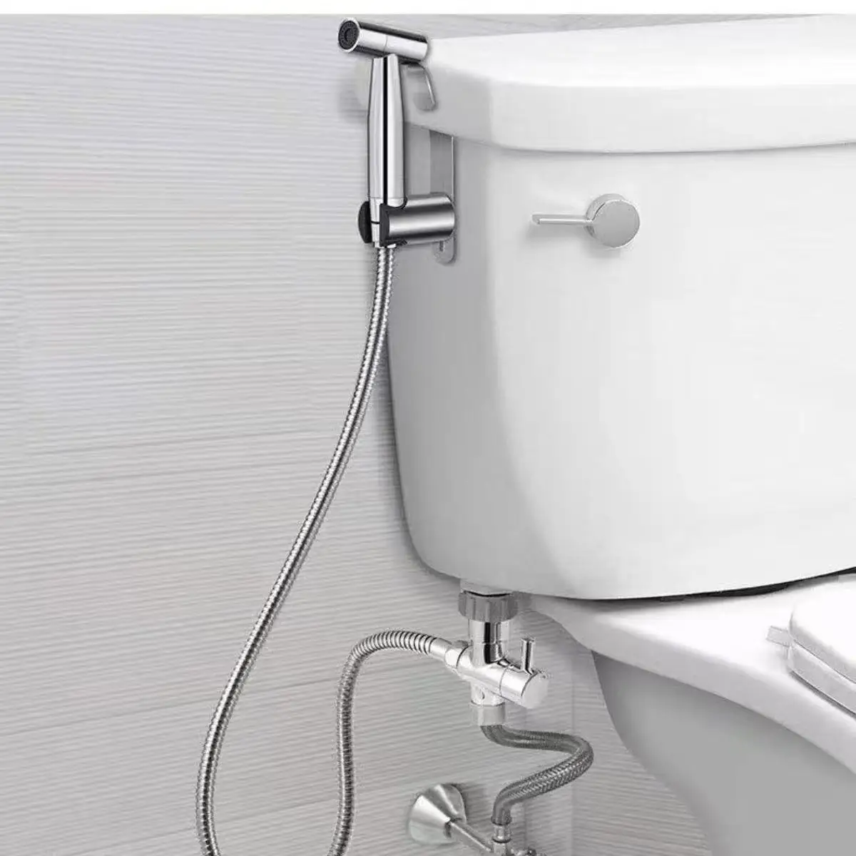 Handheld Toilet Bidet Sprayer Set Kit Stainless Steel Hand Bidet faucet for Bathroom Hand Sprayer Shower Head Self Cleaning
Handheld Toilet Bidet Sprayer Set Kit Stainless Steel Hand Bidet faucet for Bathroom Hand Sprayer Shower Head Self Cleaning