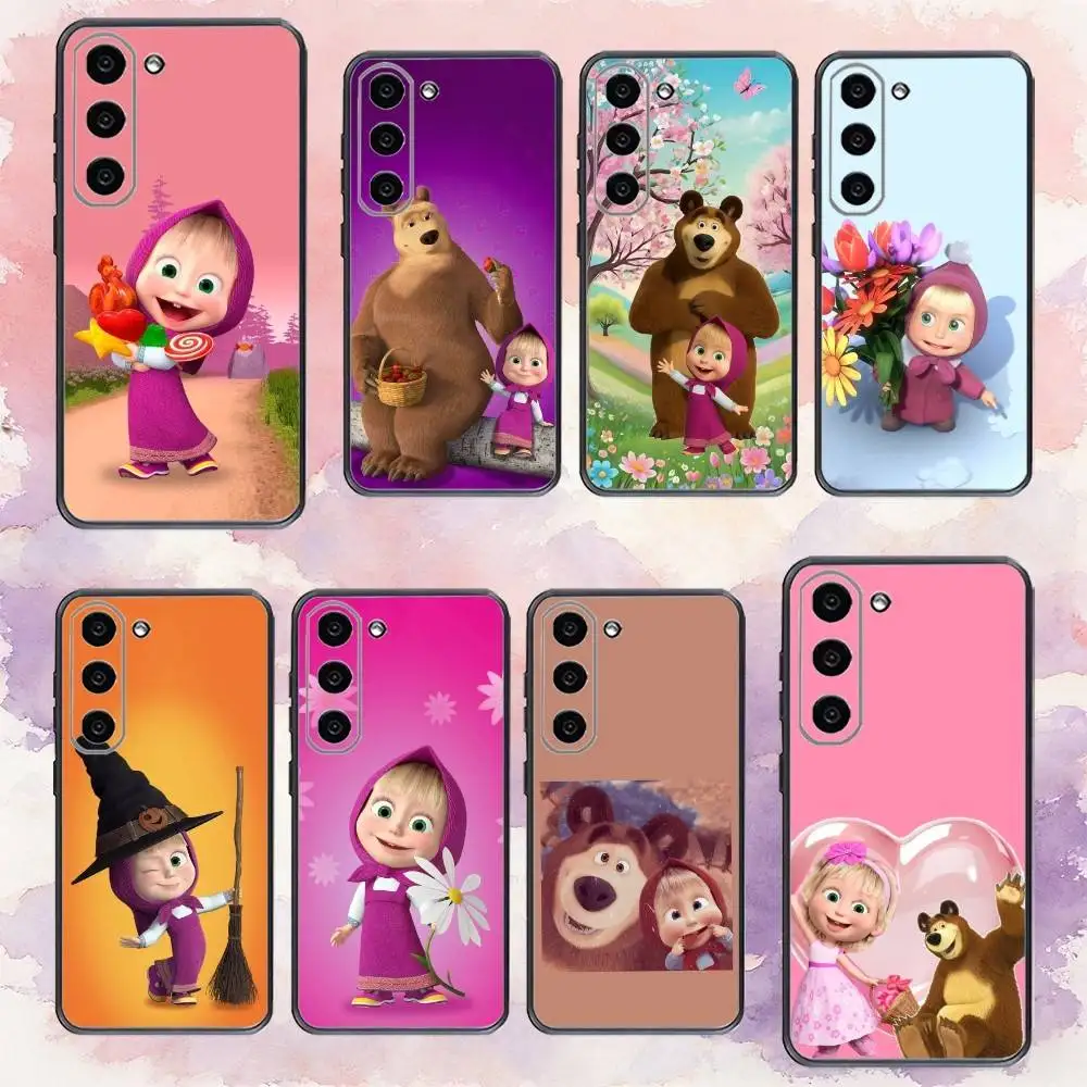 Masha and the B-Bears Cute Phone Case For Samsung Galaxy A73,A72,A71,A70,A53,A52,A51,Others Soft Black Cover
Masha and the B-Bears Cute Phone Case For Samsung Galaxy A73,A72,A71,A70,A53,A52,A51,Others Soft Black Cover