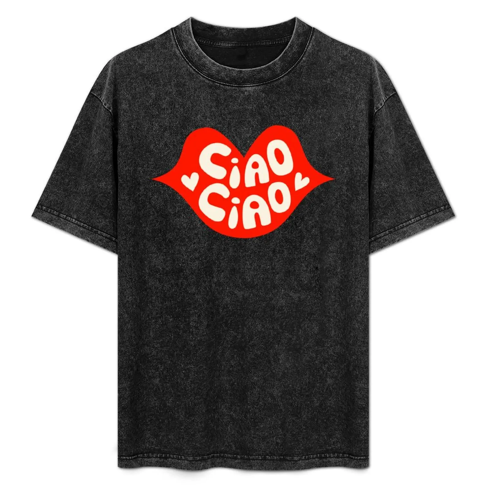 Ciao Ciao Red Lips T-Shirt baggy shirts korean fashion basketball graphic tees t shirts for men
Ciao Ciao Red Lips T-Shirt baggy shirts korean fashion basketball graphic tees t shirts for men