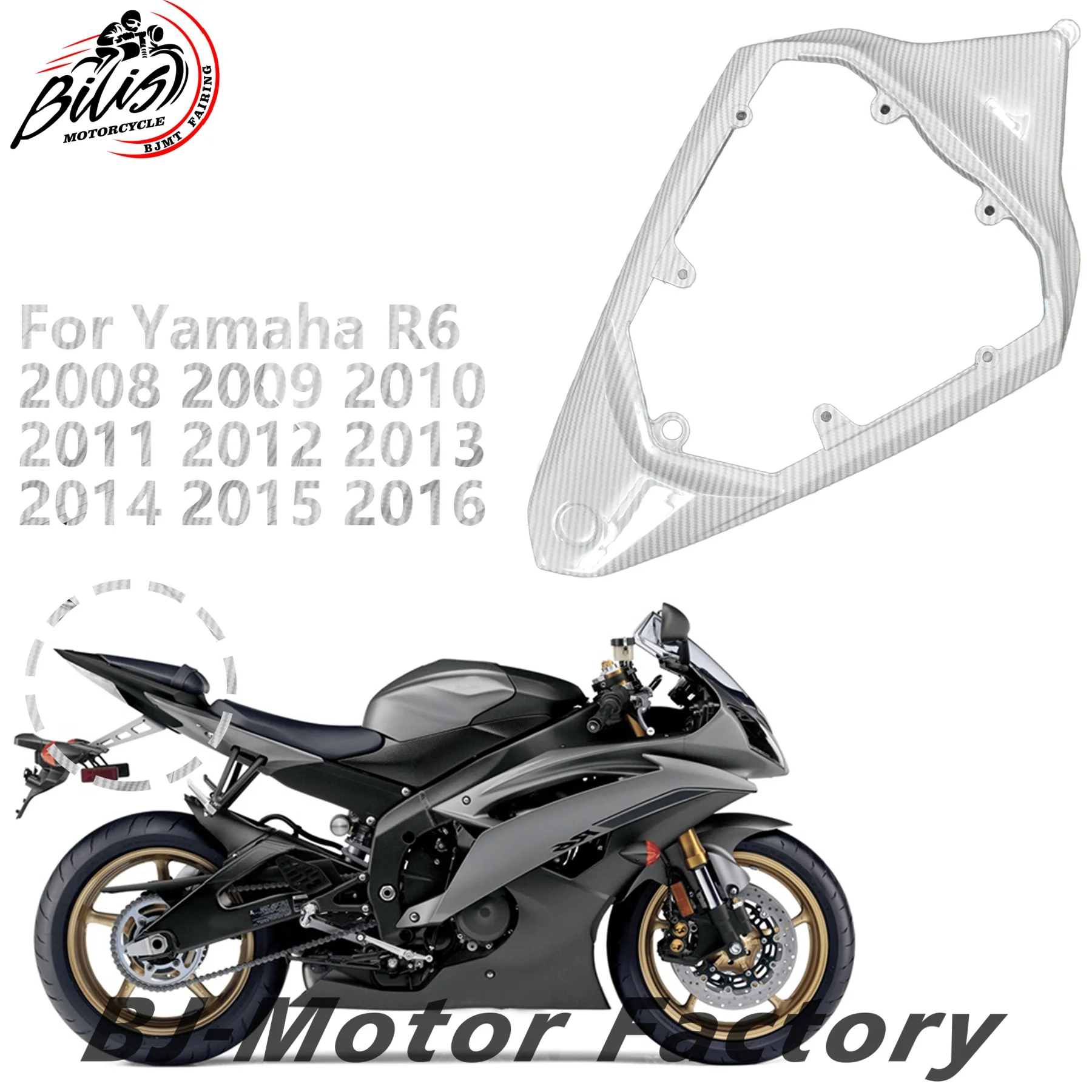 Motorcycle Rear Tail For YAMAHA R6 2008-2016 Rear Cover Rear Fairing Rear Seat Cover ABS
Motorcycle Rear Tail For YAMAHA R6 2008-2016 Rear Cover Rear Fairing Rear Seat Cover ABS