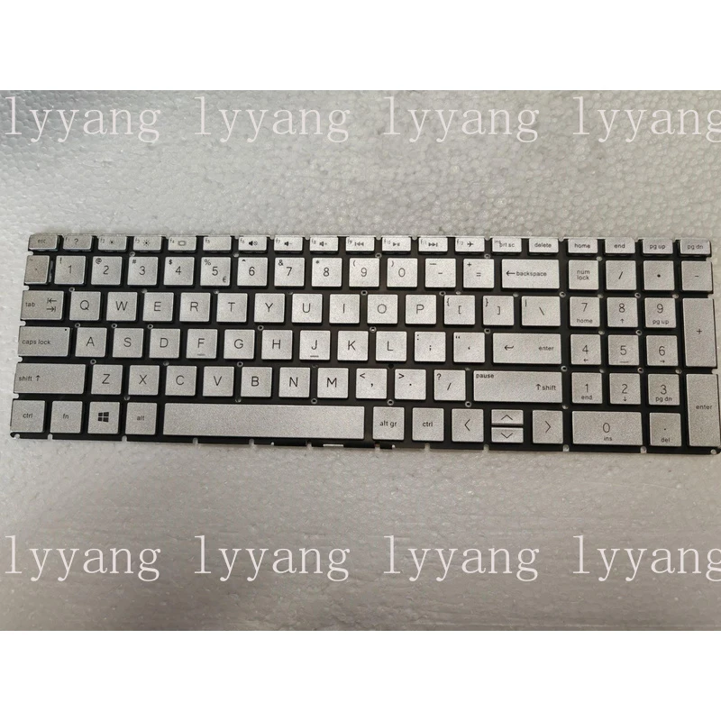 f For HP 15-db 15-dw 15-du 15s-du TPN-C139 Keyboard US No Backlit Silver
f For HP 15-db 15-dw 15-du 15s-du TPN-C139 Keyboard US No Backlit Silver