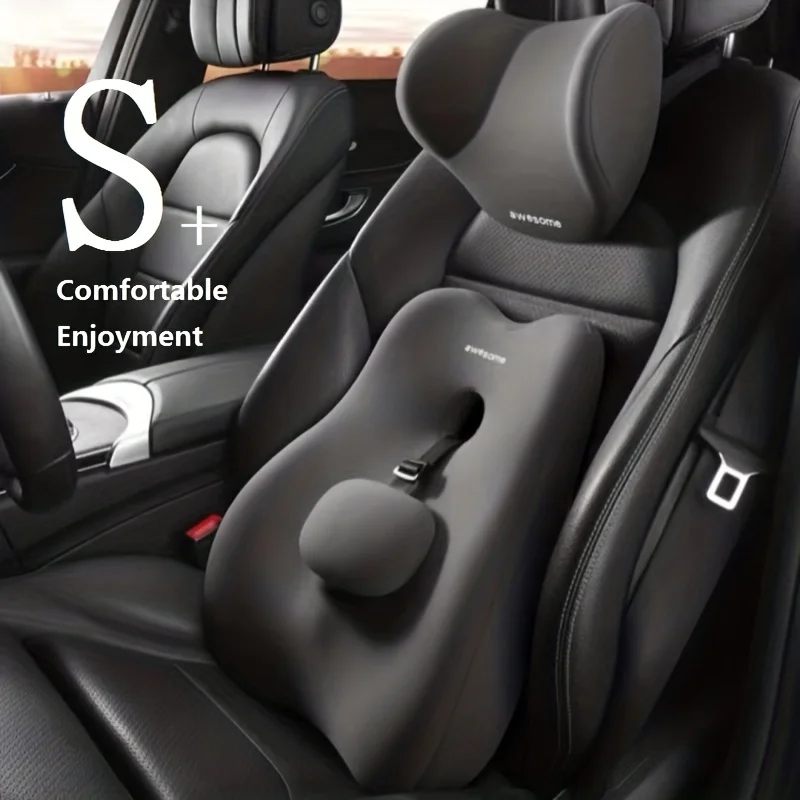 Adjustable Massage Car Waist Support, Car Headrest Lumbar Support Memory Cotton Cushion Car Backrest Car Neck Support Pillow
Adjustable Massage Car Waist Support, Car Headrest Lumbar Support Memory Cotton Cushion Car Backrest Car Neck Support Pillow