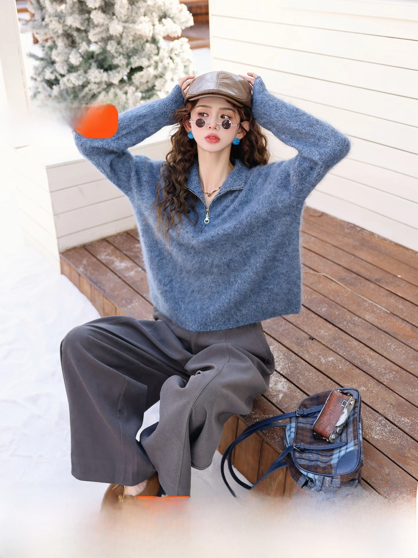 Женский винтажный свитер-накидка Chen Jiajie Star Dust на молнии, свободный крой, создающий ощущение роскоши, теплый, длинный, вязаный...
Женский винтажный свитер-накидка Chen Jiajie Star Dust на молнии, свободный крой, создающий ощущение роскоши, теплый, длинный, вязаный...