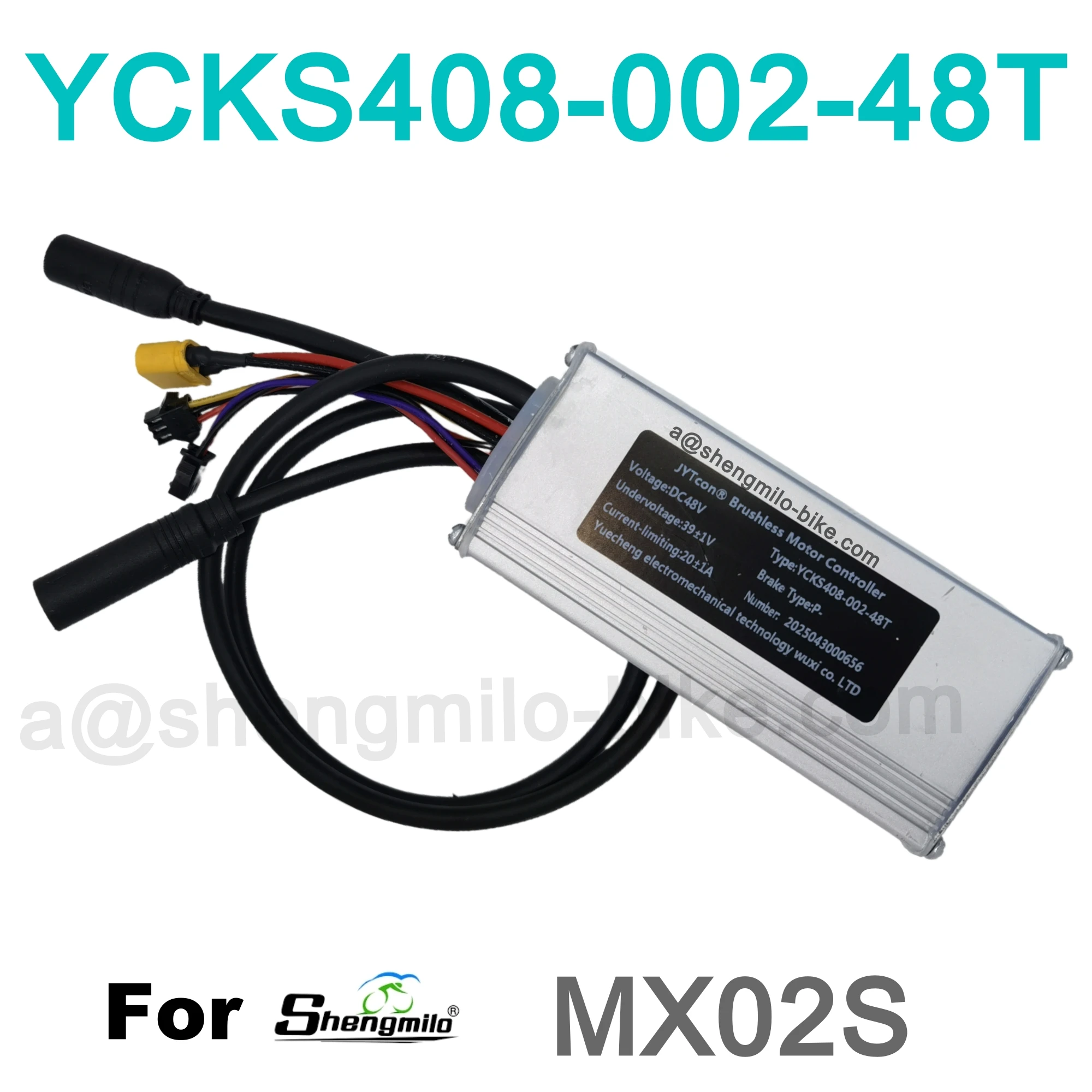 YCKS408-002-48T Controller Special for Shengmilo Electric Bike MX02
YCKS408-002-48T Controller Special for Shengmilo Electric Bike MX02