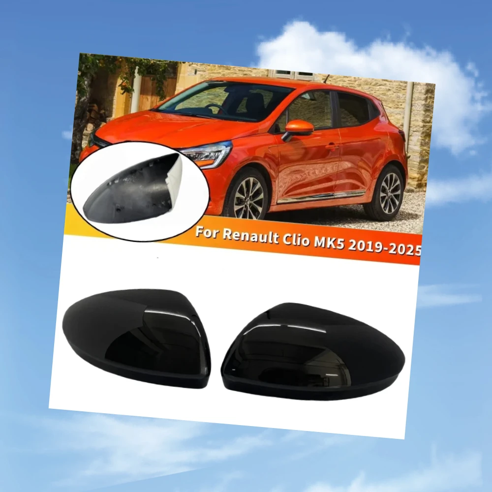 Пара накладок на боковые зеркала заднего вида для Renault Clio MK5 2019-2025, сменные колпаки на зеркала
Пара накладок на боковые зеркала заднего вида для Renault Clio MK5 2019-2025, сменные колпаки на зеркала