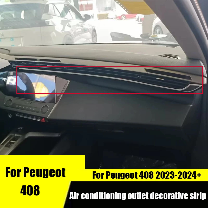 2023 2024 Peugeot 408 air conditioning vent decorative strip adhesive vent flash adhesive strip
2023 2024 Peugeot 408 air conditioning vent decorative strip adhesive vent flash adhesive strip