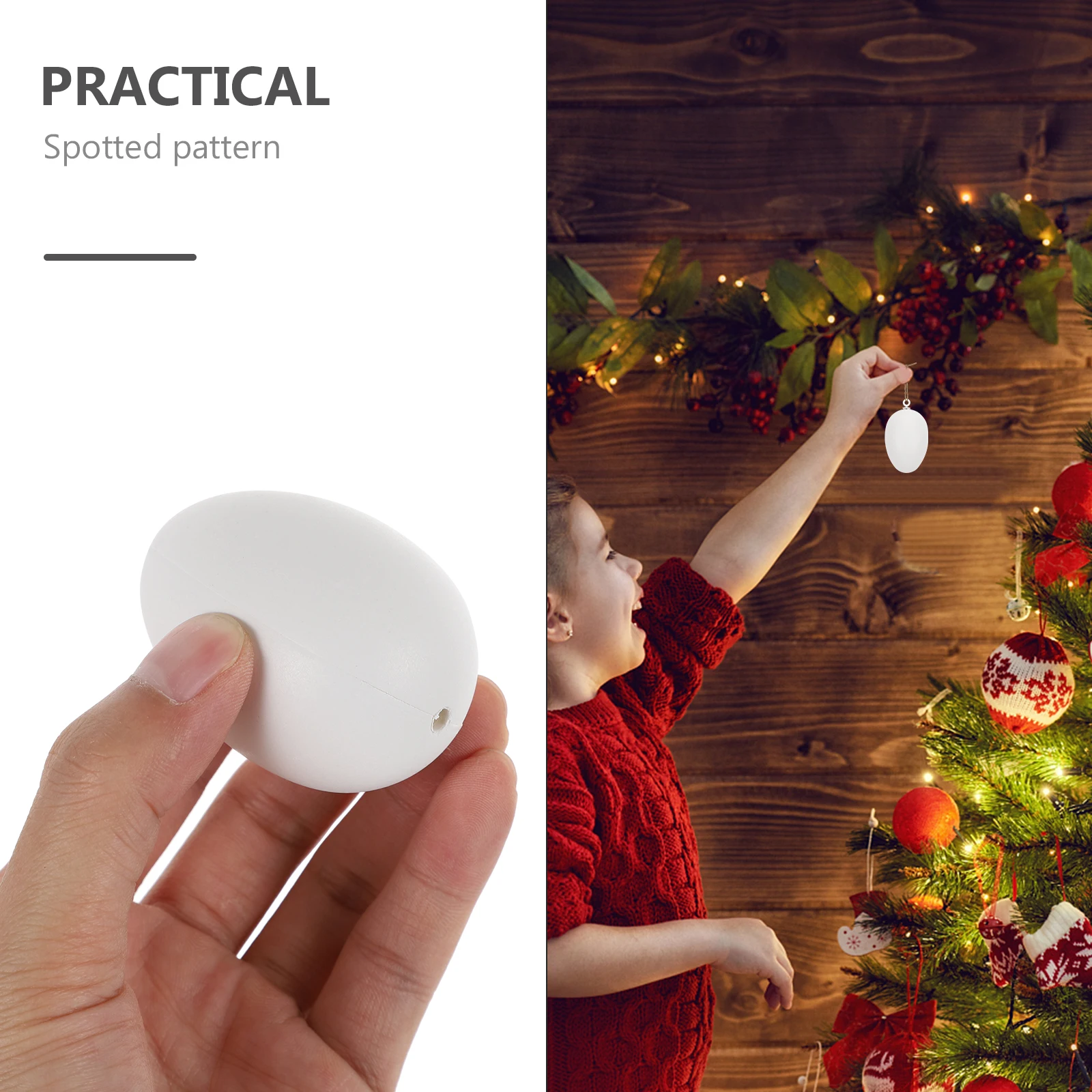 50 Pcs DIY Decorative Hanging naments Easter Style Unpainted Plastic Eggs for Home Restaurant Photography Props Artistic 
50 Pcs DIY Decorative Hanging naments Easter Style Unpainted Plastic Eggs for Home Restaurant Photography Props Artistic
