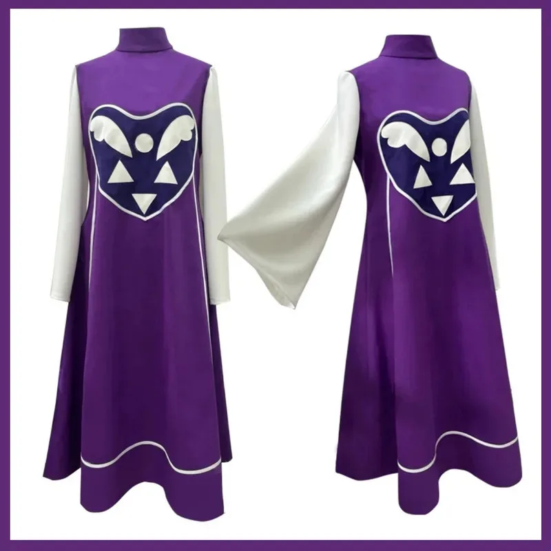 CyAnime Game Undertale Toriel Cosplay Costume Sheep Mom Purple Long Sleeves Dress Uniform Woman Sexy Halloween Christmas Suit
CyAnime Game Undertale Toriel Cosplay Costume Sheep Mom Purple Long Sleeves Dress Uniform Woman Sexy Halloween Christmas Suit