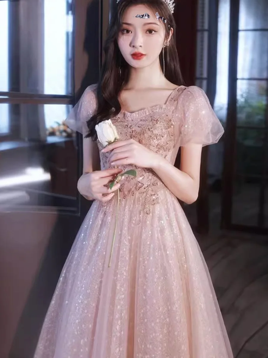 Вечернее платье больших размеров класса люкс, розовое, для свадьбы, женское, элегантное, скрывающее живот, стройнящее, для помолвки, для ведущей, с юбкой
Вечернее платье больших размеров класса люкс, розовое, для свадьбы, женское, элегантное, скрывающее живот, стройнящее, для помолвки, для ведущей, с юбкой