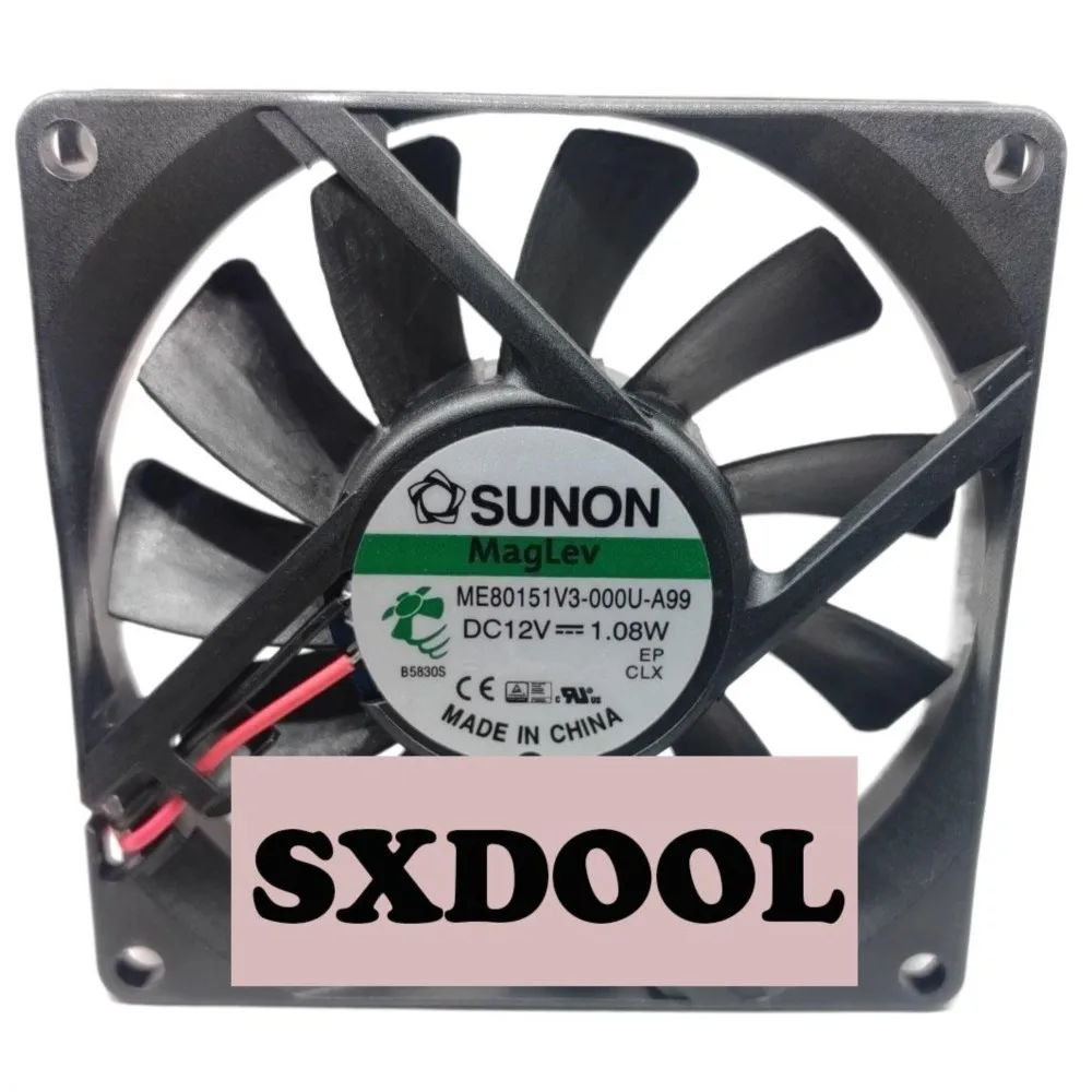 Новый бесшумный вентилятор 80 мм для SUNON ME80151V3-000U-A99 8015 8 см 15 мм постоянного тока 12 В 1,08 Вт 2-проводное охлаждение 80X80X15 мм 30CFM
Новый бесшумный вентилятор 80 мм для SUNON ME80151V3-000U-A99 8015 8 см 15 мм постоянного тока 12 В 1,08 Вт 2-проводное охлаждение 80X80X15 мм 30CFM