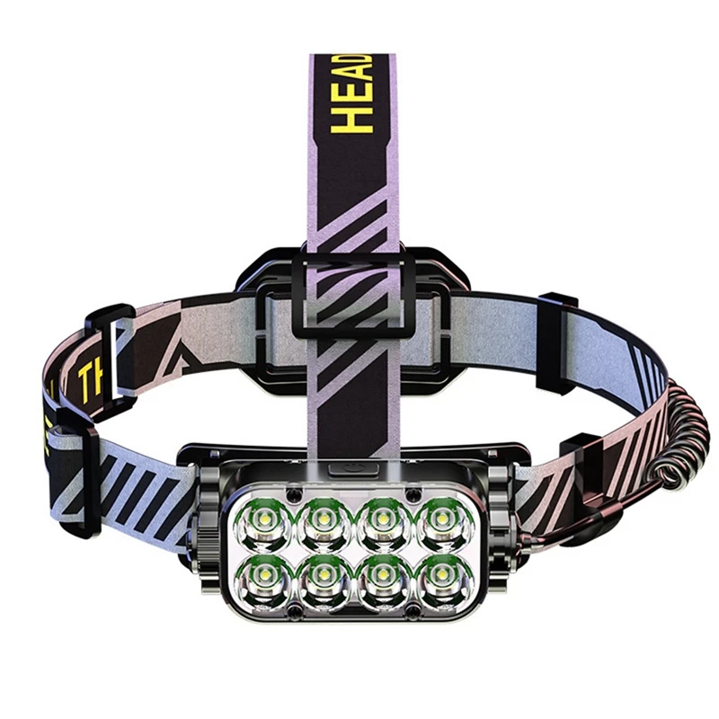 Rechargeable Led Headlamp Outdoor Flashlight Camping Search Light Flashlight 270° Adjustable Headstrap Lamp
Rechargeable Led Headlamp Outdoor Flashlight Camping Search Light Flashlight 270° Adjustable Headstrap Lamp