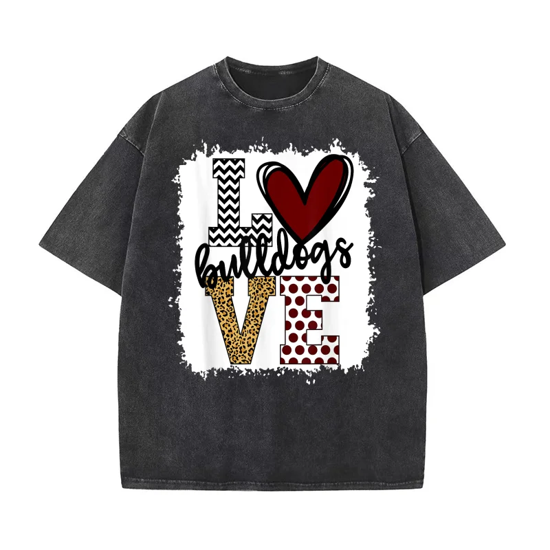 Bulldogs Mascot Love School Spirit Fantastic Gifts Pure Cotton T-shirt For Man Oversized Art Graphic Clothing Printed
Bulldogs Mascot Love School Spirit Fantastic Gifts Pure Cotton T-shirt For Man Oversized Art Graphic Clothing Printed