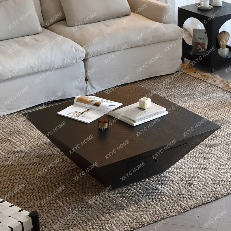 LMedieval style square coffee table small apartment minimalist wabi-sabi wind table
LMedieval style square coffee table small apartment minimalist wabi-sabi wind table