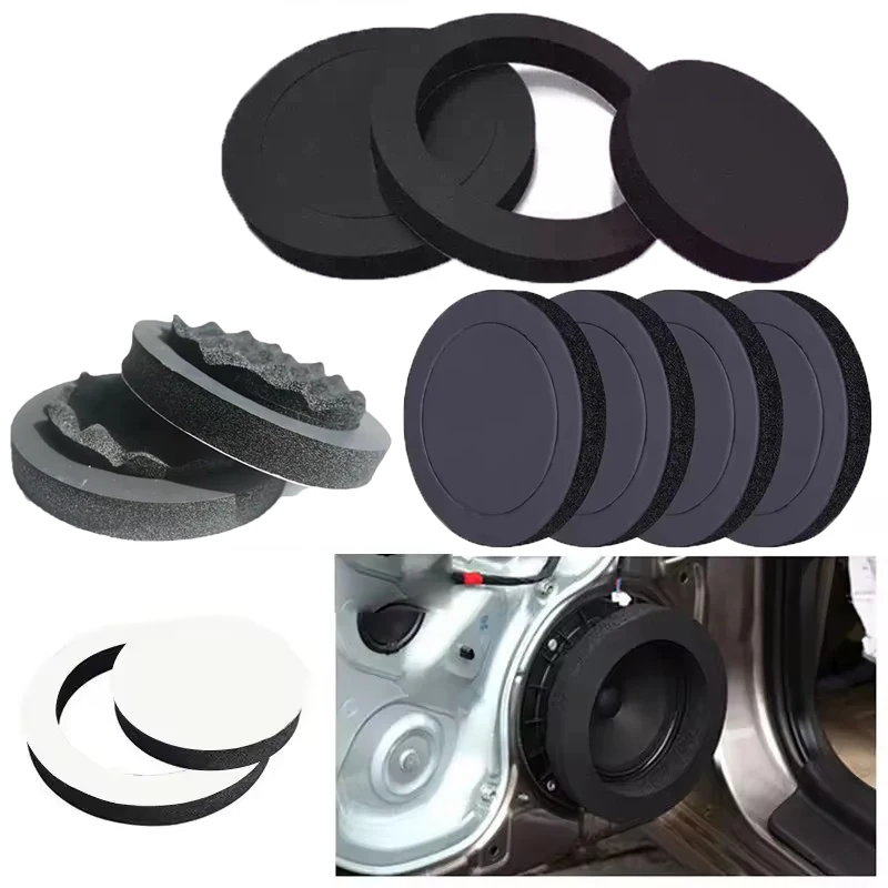 6.5inch Car Speaker Sound Insulation Ring Cotton Bass Door Trim Soundproof Auto Interior Accessories Foam Universal
6.5inch Car Speaker Sound Insulation Ring Cotton Bass Door Trim Soundproof Auto Interior Accessories Foam Universal