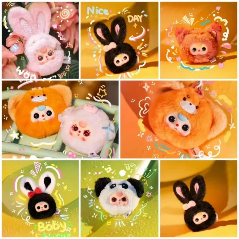 New Genuine Babythree Mini Animal Head Plush Blind Box Trendy Play Cute Doll Bag Pendant Ornament Decoration Collect Toys Gifts
New Genuine Babythree Mini Animal Head Plush Blind Box Trendy Play Cute Doll Bag Pendant Ornament Decoration Collect Toys Gifts