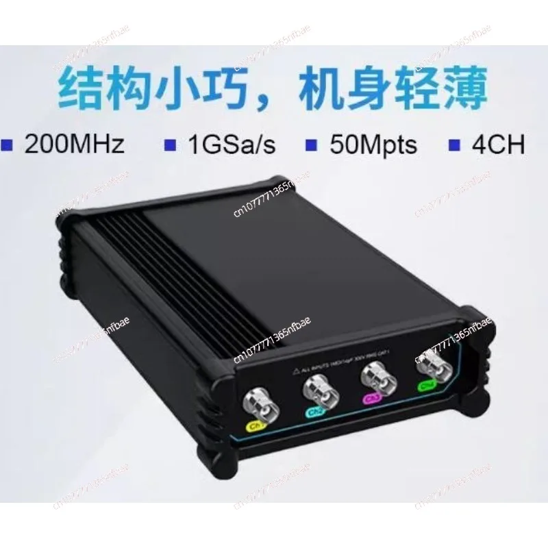 For VTO2004 (USB) 4 Channels 200Mhz Bandwidth 1Gsa/S 50Mpts Memory Depth Analog
For VTO2004 (USB) 4 Channels 200Mhz Bandwidth 1Gsa/S 50Mpts Memory Depth Analog