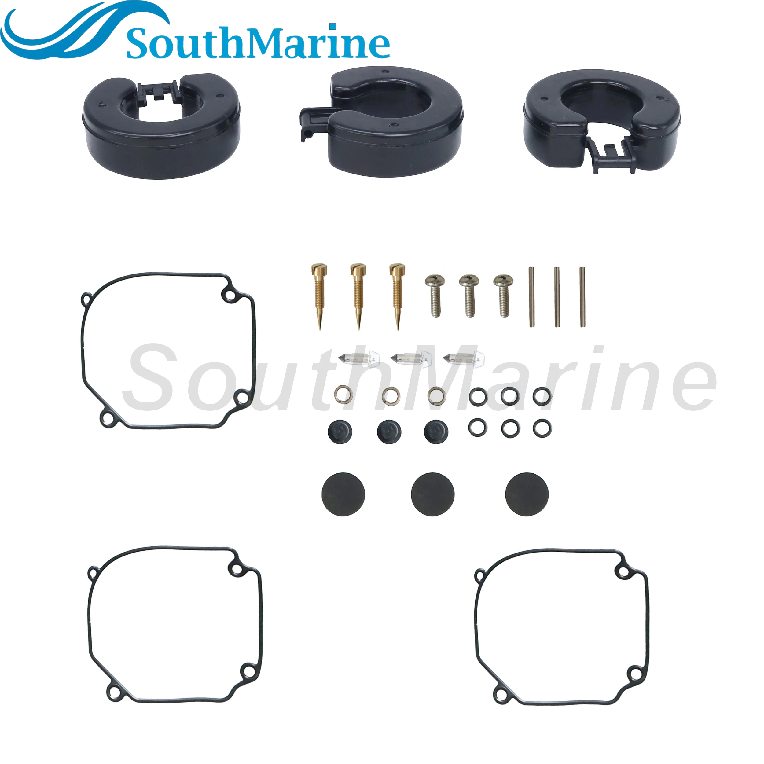 Boat Engine 688-W0093-00 Carburetor Repair Kit for Yamaha Mariner 75HP 80HP 90HP 2-Stroke 3-Cylinder
Boat Engine 688-W0093-00 Carburetor Repair Kit for Yamaha Mariner 75HP 80HP 90HP 2-Stroke 3-Cylinder