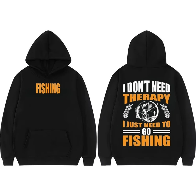 2025 Warm Men's Sports Fleece Pullover for Autumn Winter, Hoodie with "I Don't Need Therapy I Just Need To Go Fishing"
2025 Warm Men's Sports Fleece Pullover for Autumn Winter, Hoodie with "I Don't Need Therapy I Just Need To Go Fishing"