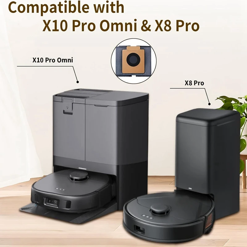 AC66 20 Pack Dust Bags for Eufy X10 Pro Omni & X8 Pro Self-Empty Station,2.5L Vacuum Robot Cleaner Bags Replacement Dust Bags
AC66 20 Pack Dust Bags for Eufy X10 Pro Omni & X8 Pro Self-Empty Station,2.5L Vacuum Robot Cleaner Bags Replacement Dust Bags