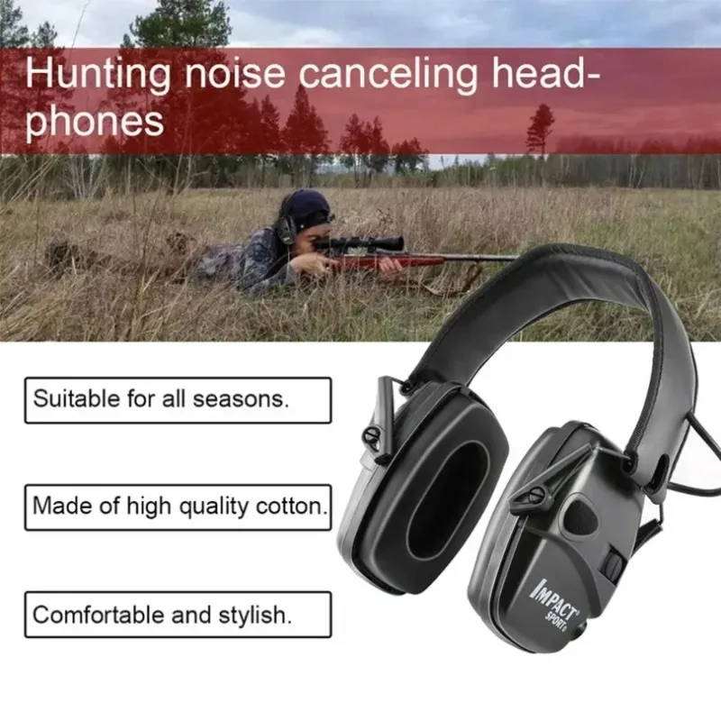 Over-Ear Active Shooting Headset Electronic Hearing Protection Earmuff Noise Cancelling Active Hunting Headset New
Over-Ear Active Shooting Headset Electronic Hearing Protection Earmuff Noise Cancelling Active Hunting Headset New