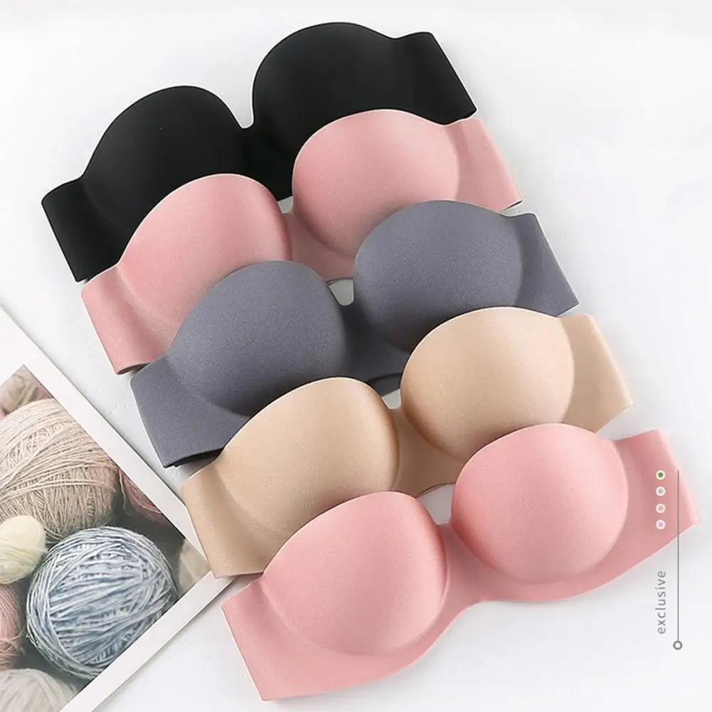 Sexy Strapless Bra Wireless One-Piece Invisible Breathable Corset Push Up Women Underwear Non-Slip Bralette Lady Thin Cup Bra
Sexy Strapless Bra Wireless One-Piece Invisible Breathable Corset Push Up Women Underwear Non-Slip Bralette Lady Thin Cup Bra