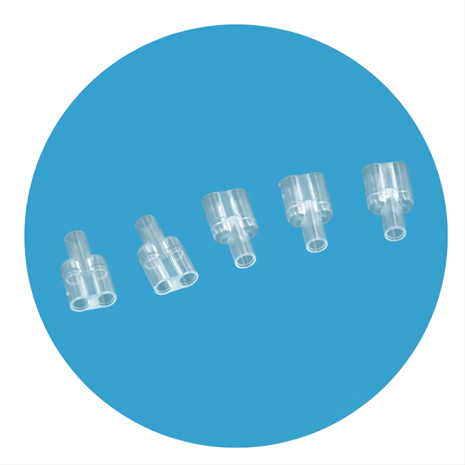 Medical PVC Transparent Y Connector Two Way Three Way Parallel Tubing Connector
Medical PVC Transparent Y Connector Two Way Three Way Parallel Tubing Connector