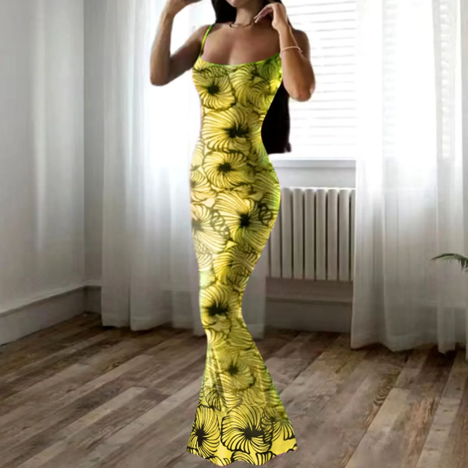 Sexy Bodycon Backless Bandage Long Dress Elegant Printed Spaghetti Strap Party Prom Vestidos Women Summer Sweet Mini Dresses
Sexy Bodycon Backless Bandage Long Dress Elegant Printed Spaghetti Strap Party Prom Vestidos Women Summer Sweet Mini Dresses