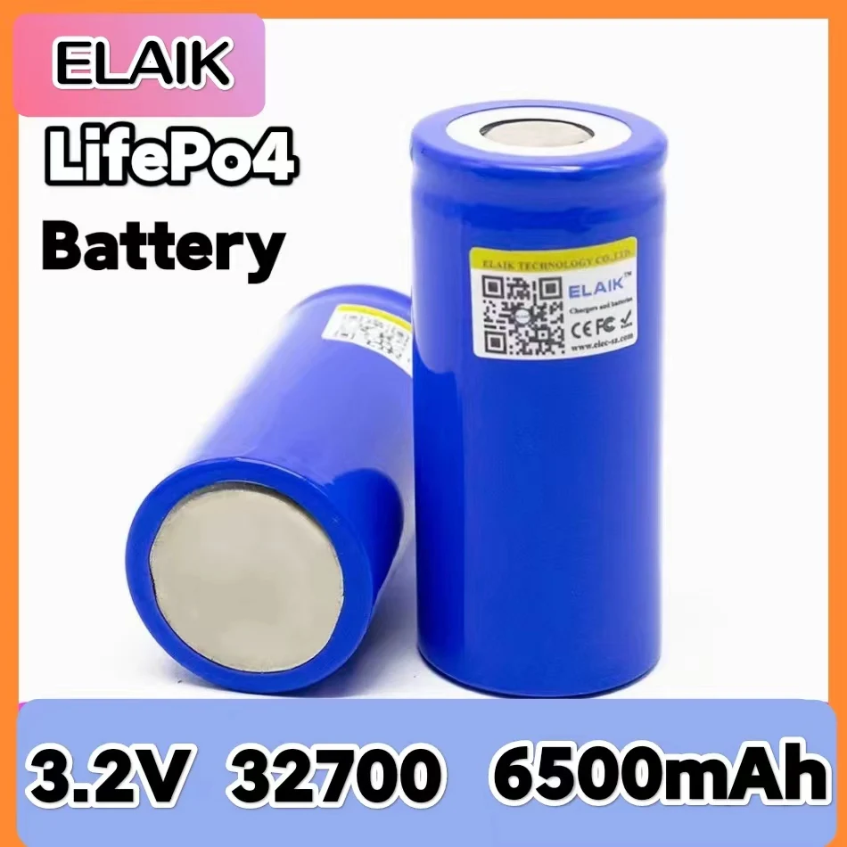 12 шт. ELAIK 3,2 В 32700 6500 мАч LiFePO4 батарея 35 А непрерывный разряд максимум 55 А батарея высокой мощности
12 шт. ELAIK 3,2 В 32700 6500 мАч LiFePO4 батарея 35 А непрерывный разряд максимум 55 А батарея высокой мощности