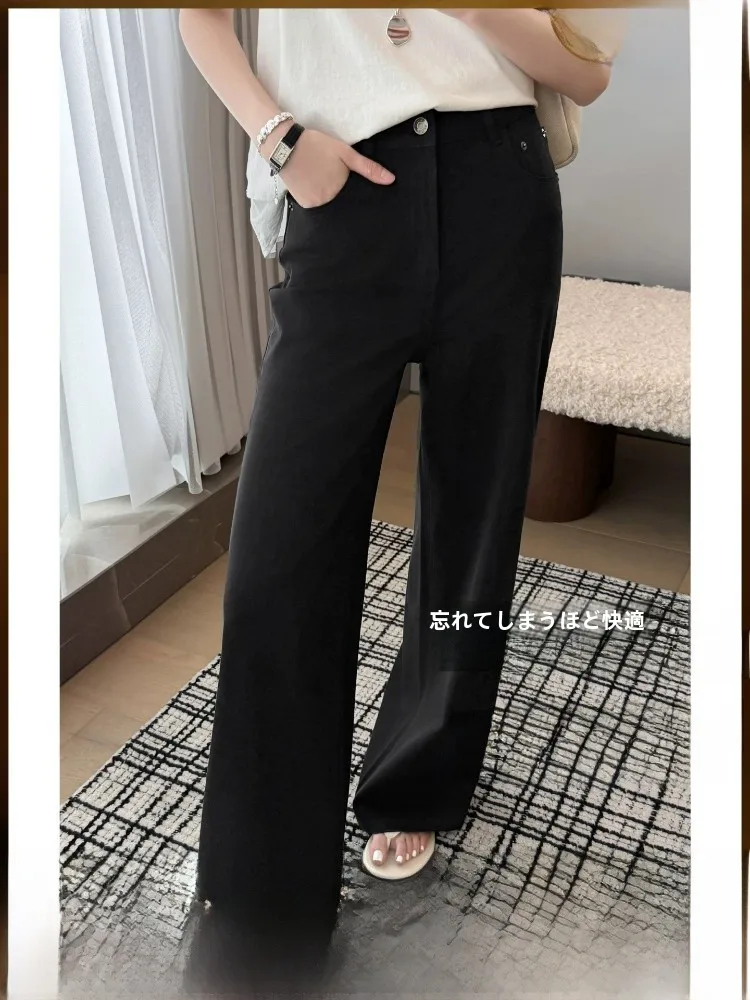 Meiyang Number Three Soft Jeans Casual High Waist Straight Leg Jeans Soft Washed Denim Pants Ladies Summer Fashion
Meiyang Number Three Soft Jeans Casual High Waist Straight Leg Jeans Soft Washed Denim Pants Ladies Summer Fashion