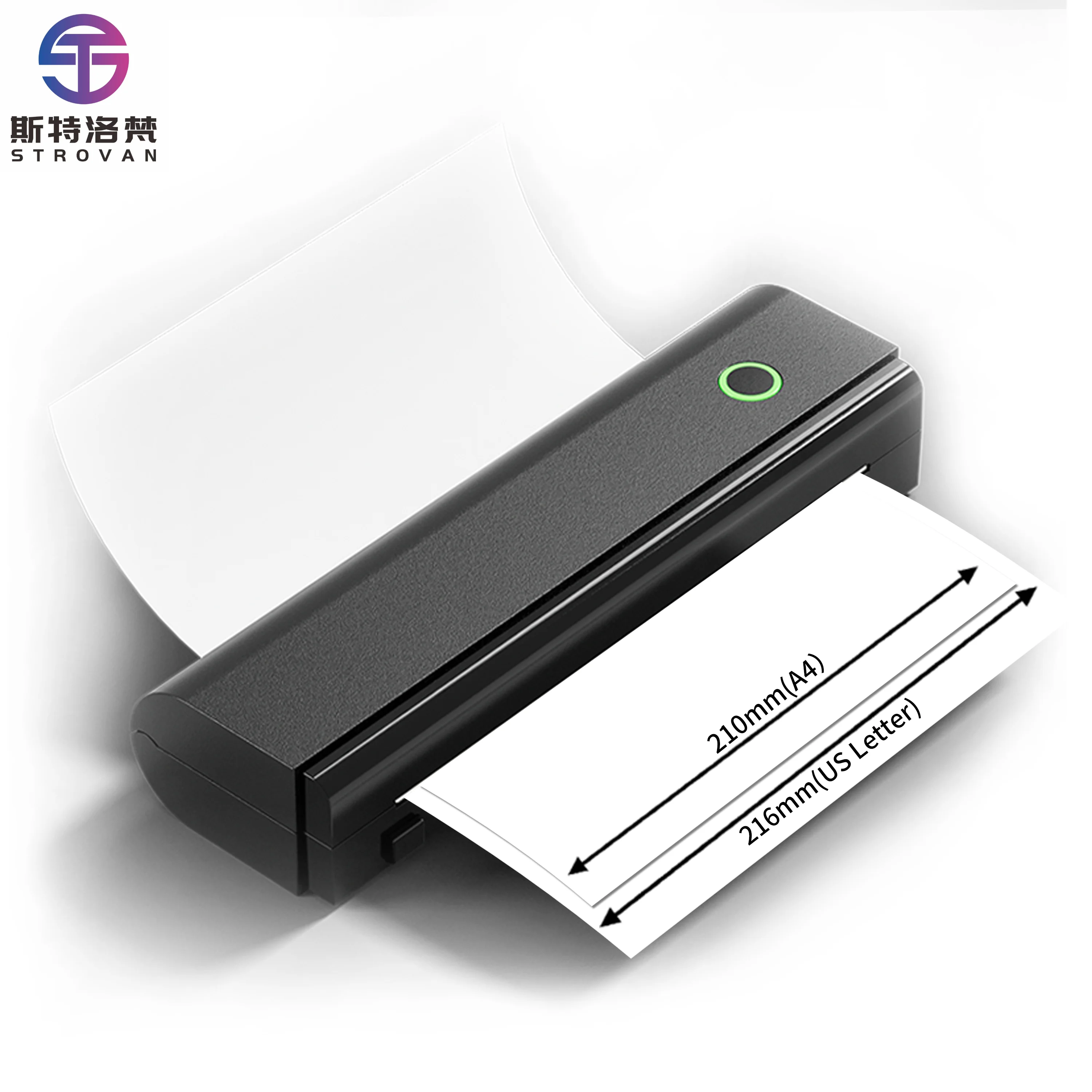 A4 Thermal Printer Portable USB Interface 203 DPI 2600mAh Battery 1-Year Warranty Business Office Use Stock
A4 Thermal Printer Portable USB Interface 203 DPI 2600mAh Battery 1-Year Warranty Business Office Use Stock