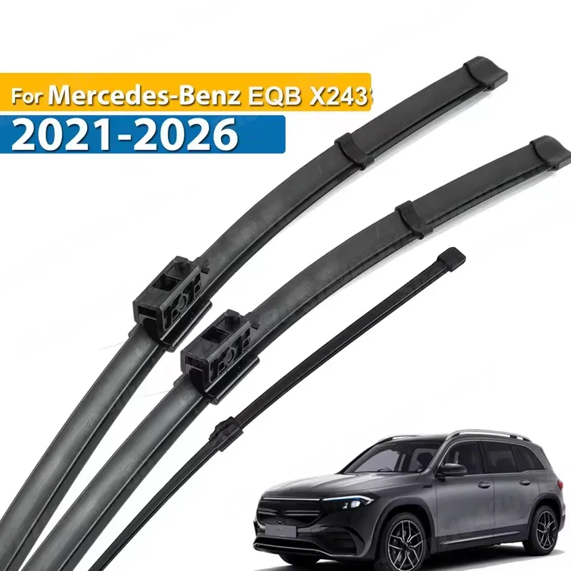 Wiper Front & Rear Wiper Blades Set For Mercedes-Benz EQB X243 2021 - 2026 Windshield Windscreen Window 24"+22"+12"
Wiper Front & Rear Wiper Blades Set For Mercedes-Benz EQB X243 2021 - 2026 Windshield Windscreen Window 24"+22"+12"