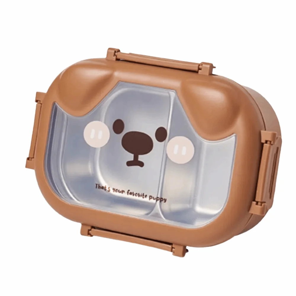 Cartoon Divides Food Container Leak-proof Puppy Shape Food Storage Crisper Dishwasher Safe Stainless Steel Fresh-Keeping Box
Cartoon Divides Food Container Leak-proof Puppy Shape Food Storage Crisper Dishwasher Safe Stainless Steel Fresh-Keeping Box