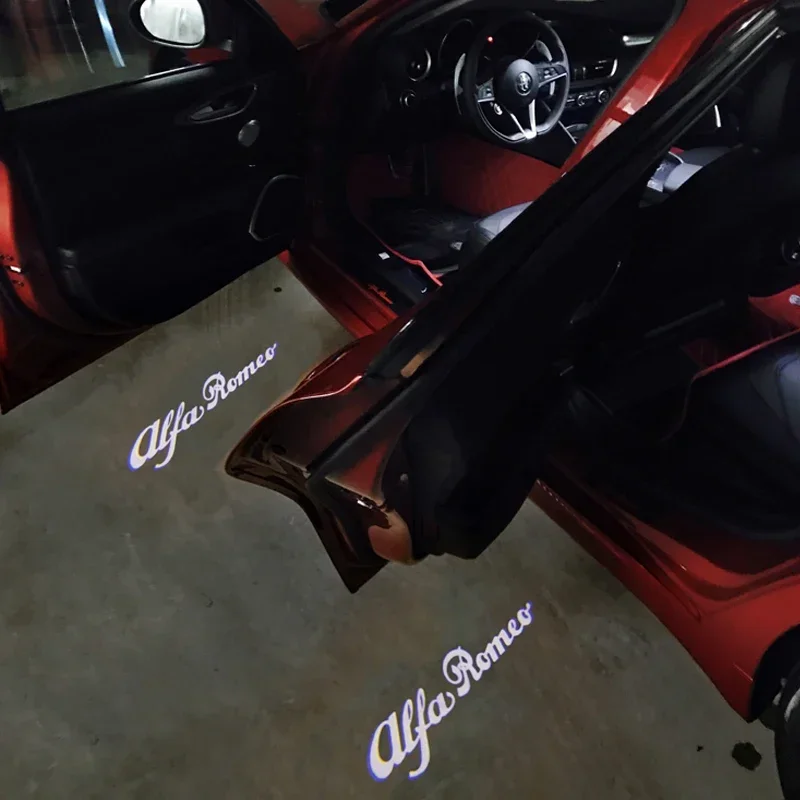 LED Car Door Courtesy Welcome Lights Logo Ghost Shadow Lamp for Alfa Romeo Logo Mito Stelvio Spider Giulietta Giulia 159 156 147
LED Car Door Courtesy Welcome Lights Logo Ghost Shadow Lamp for Alfa Romeo Logo Mito Stelvio Spider Giulietta Giulia 159 156 147