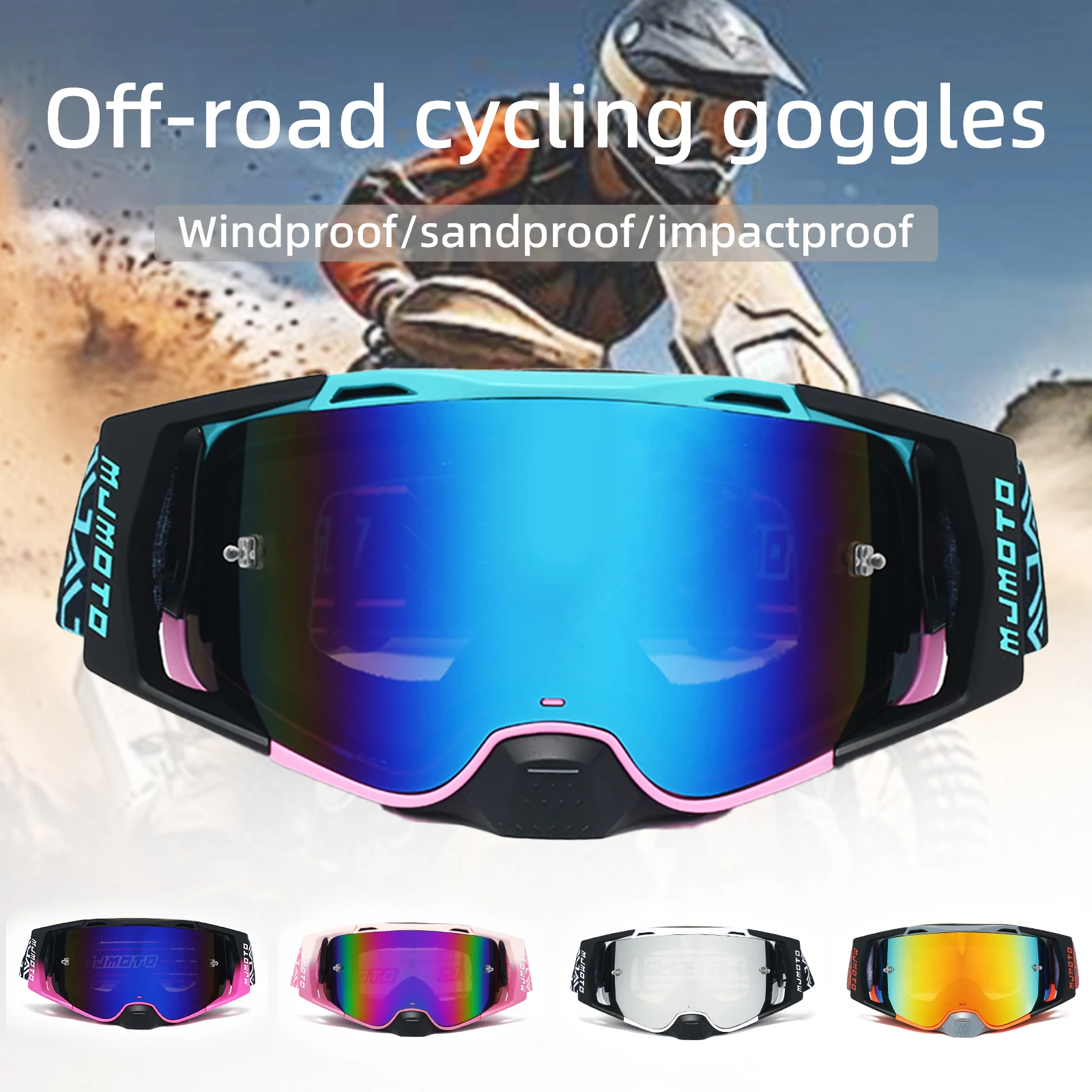 Очки для езды на велосипеде, противотуманные очки для квадроциклов, мотоциклетные очки для мужчин и женщин, очки для мотокросса, ветрозащитные лыжные очки, гоночные очки
Очки для езды на велосипеде, противотуманные очки для квадроциклов, мотоциклетные очки для мужчин и женщин, очки для мотокросса, ветрозащитные лыжные очки, гоночные очки