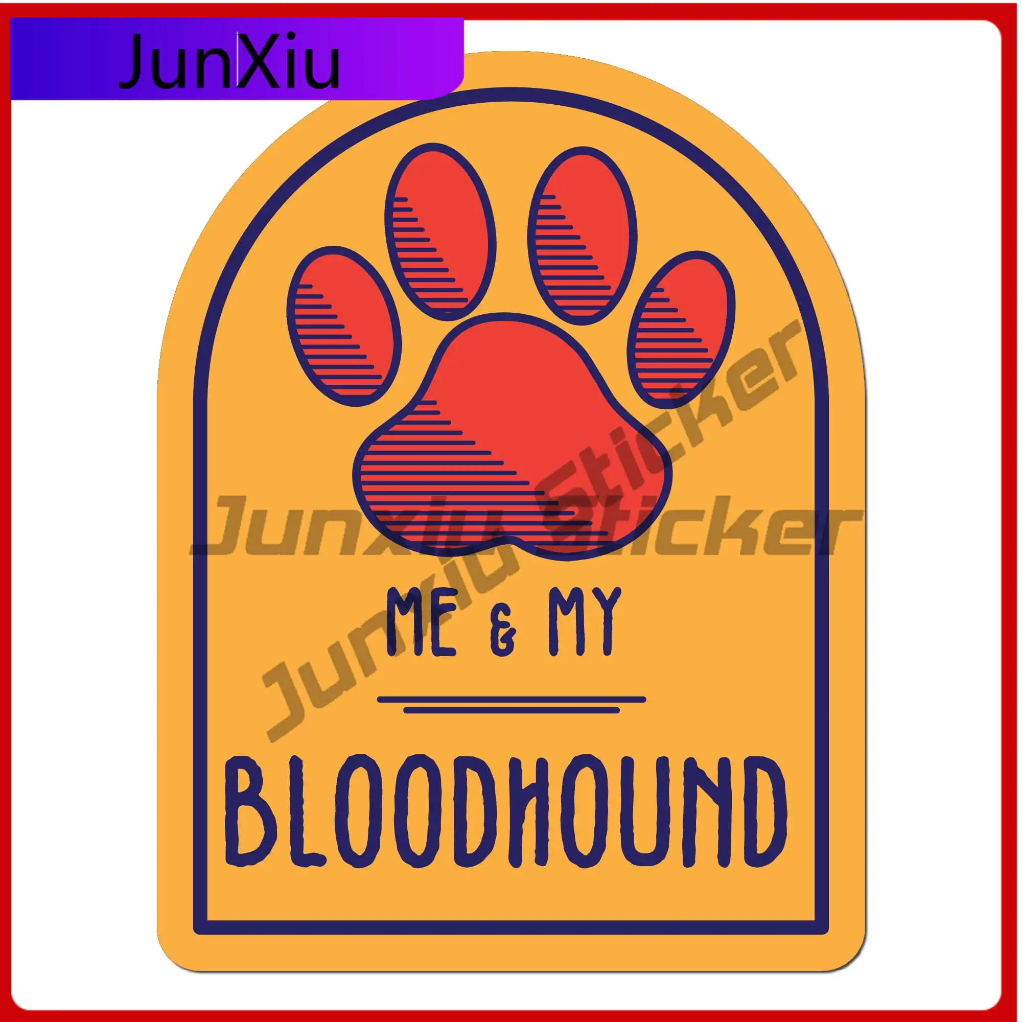 Me and My Bloodhound Cool Car Truck Walls Boat Waterproof Vinyl Boat Sticker Aesthetic Retro Trendy Aesthetic Unique
Me and My Bloodhound Cool Car Truck Walls Boat Waterproof Vinyl Boat Sticker Aesthetic Retro Trendy Aesthetic Unique